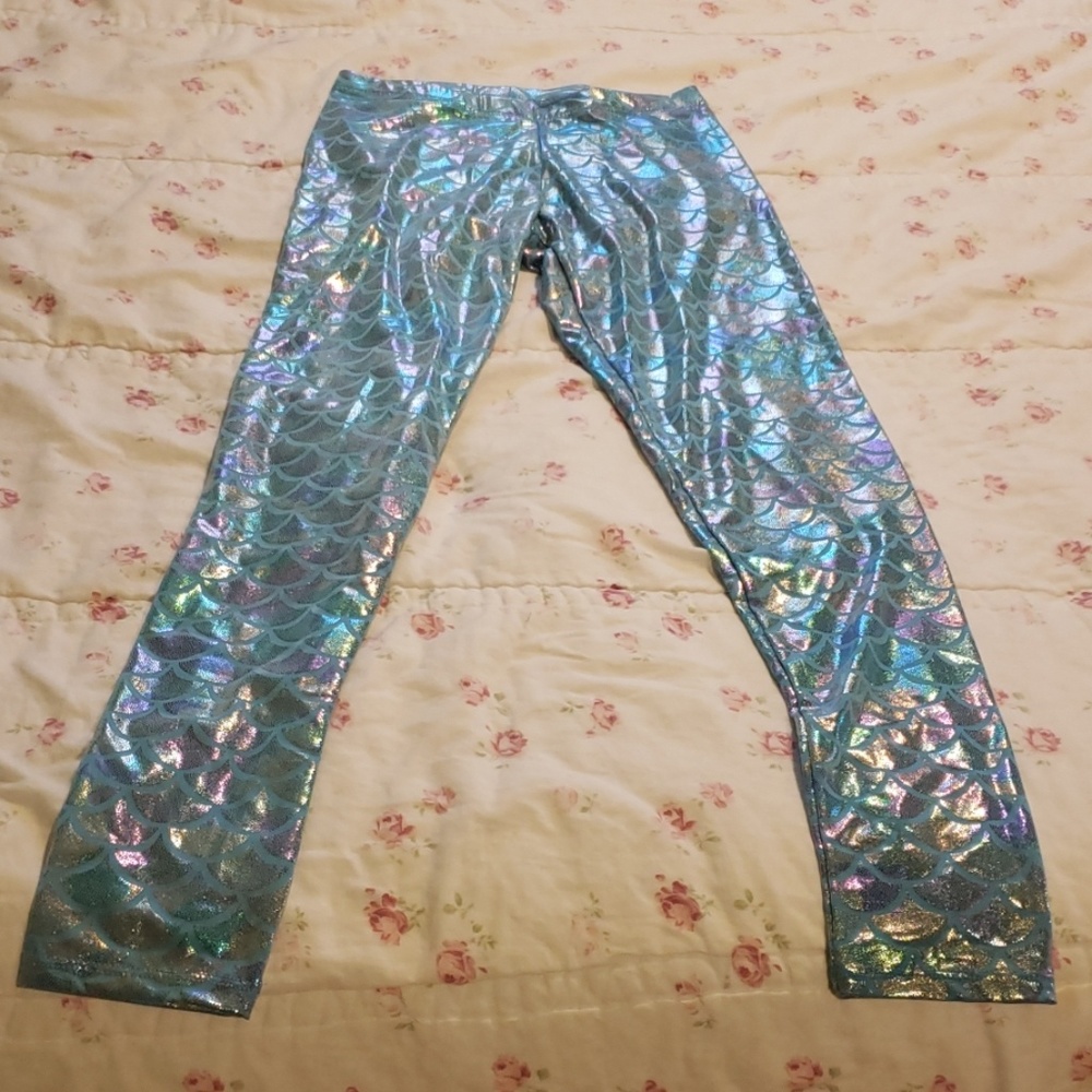 Mermaid leggings Nwot